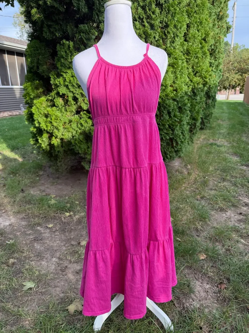 Old Navy Pink Girls Maxi Dress Size 18 XXL